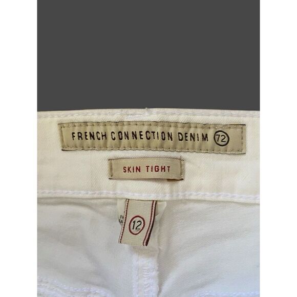 NWOT FRENCH CONNECTION Women’s JEANS SKIN TIGHT SKINNY Sz 12 Never Worn - Picture 3 of 9